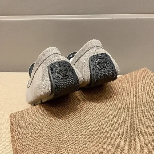 Replica Versace Leather Shoes For Men #1423012 $76.00 USD for Wholesale