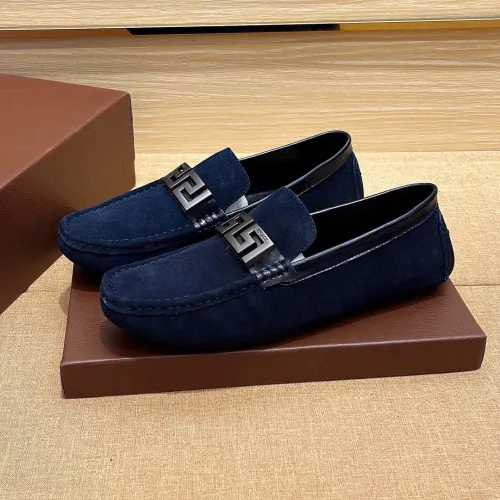 Cheap Versace Leather Shoes For Men #1423017, $$76.00 USD On Versace Leather Shoes