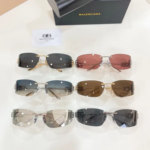 Replica Balenciaga AAA Quality Sunglasses #1423027 $60.00 USD for Wholesale