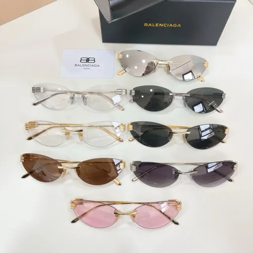 Replica Balenciaga AAA Quality Sunglasses #1423046 $60.00 USD for Wholesale