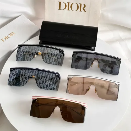 Replica Christian Dior AAA Quality Sunglasses #1423115 $60.00 USD for Wholesale