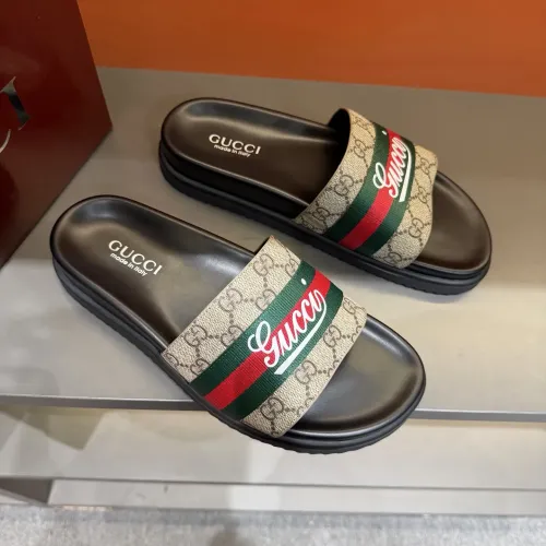 Replica Gucci Slippers For Men #1423123 $52.00 USD for Wholesale