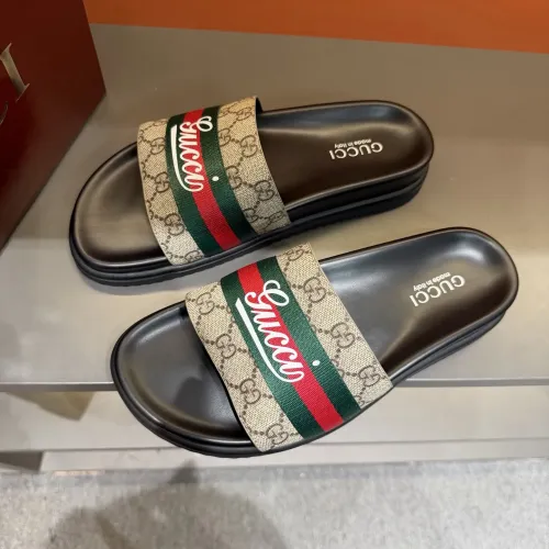 Replica Gucci Slippers For Men #1423123 $52.00 USD for Wholesale