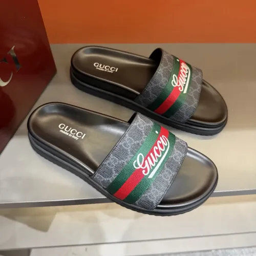 Replica Gucci Slippers For Men #1423124 $52.00 USD for Wholesale