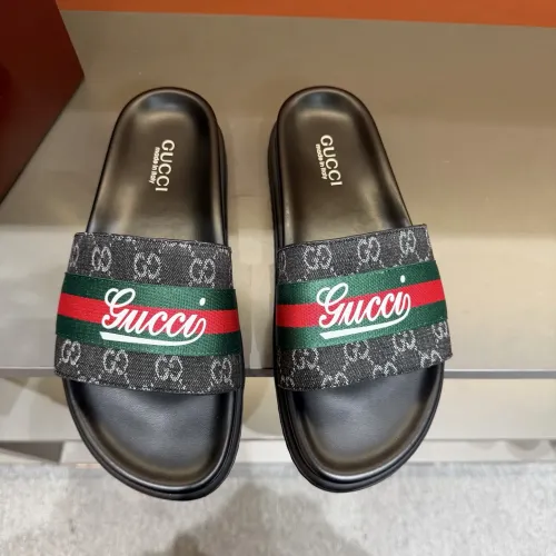 Replica Gucci Slippers For Men #1423125 $52.00 USD for Wholesale