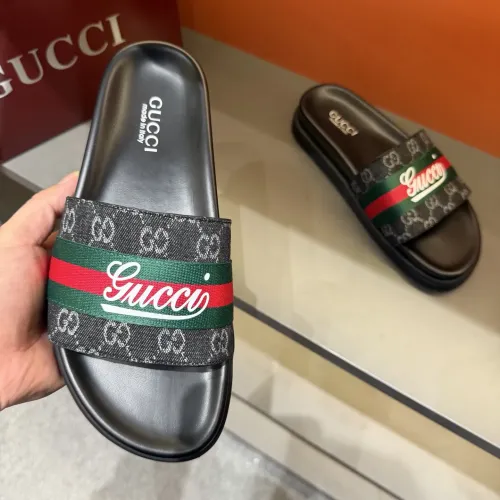 Replica Gucci Slippers For Men #1423125 $52.00 USD for Wholesale