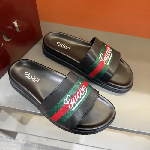 Replica Gucci Slippers For Men #1423126 $52.00 USD for Wholesale
