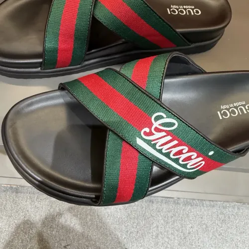 Replica Gucci Slippers For Men #1423127 $52.00 USD for Wholesale