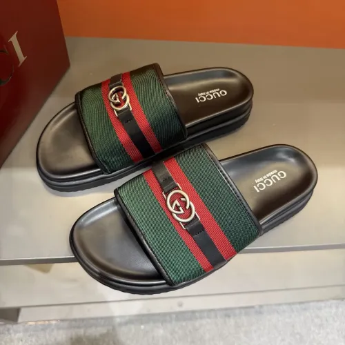 Replica Gucci Slippers For Men #1423129 $52.00 USD for Wholesale