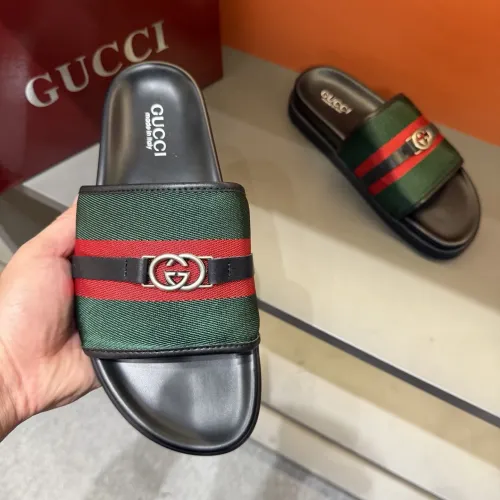 Replica Gucci Slippers For Men #1423129 $52.00 USD for Wholesale