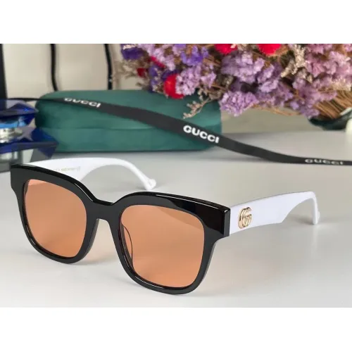 Cheap Gucci AAA Quality Sunglasses #1423184, $$56.00 USD On Gucci AAA Quality Sunglasses
