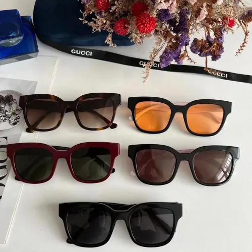 Replica Gucci AAA Quality Sunglasses #1423185 $56.00 USD for Wholesale