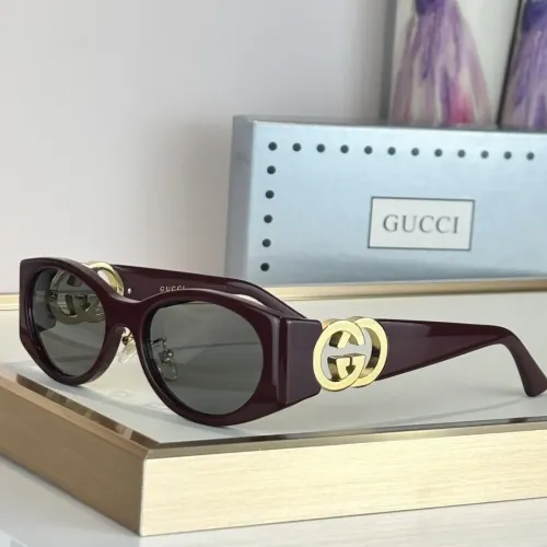 Cheap Gucci AAA Quality Sunglasses #1423205, $$60.00 USD On Gucci AAA Quality Sunglasses