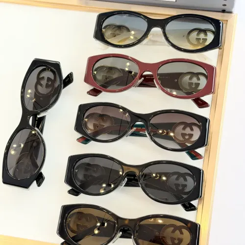 Replica Gucci AAA Quality Sunglasses #1423207 $60.00 USD for Wholesale