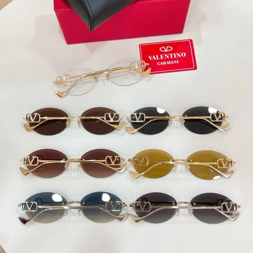 Replica Valentino AAA Quality Sunglasses #1423266 $60.00 USD for Wholesale