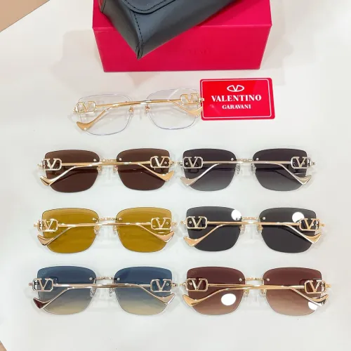 Replica Valentino AAA Quality Sunglasses #1423280 $60.00 USD for Wholesale