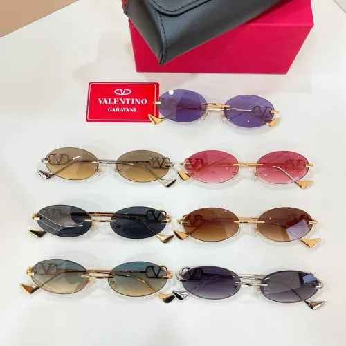 Replica Valentino AAA Quality Sunglasses #1423310 $60.00 USD for Wholesale