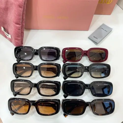 Replica MIU MIU AAA Quality Sunglasses #1423320 $60.00 USD for Wholesale