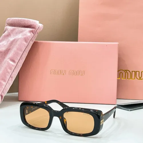 Cheap MIU MIU AAA Quality Sunglasses #1423321, $$60.00 USD On MIU MIU AAA Sunglasses