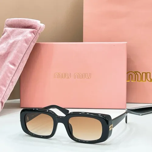 Cheap MIU MIU AAA Quality Sunglasses #1423322, $$60.00 USD On MIU MIU AAA Sunglasses