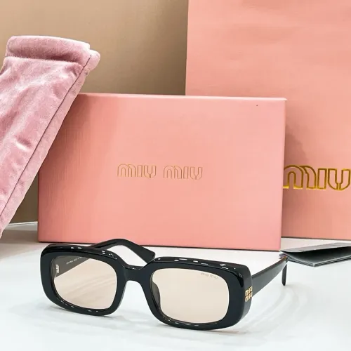 Cheap MIU MIU AAA Quality Sunglasses #1423323, $$60.00 USD On MIU MIU AAA Sunglasses