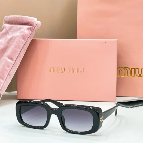 Cheap MIU MIU AAA Quality Sunglasses #1423324, $$60.00 USD On MIU MIU AAA Sunglasses