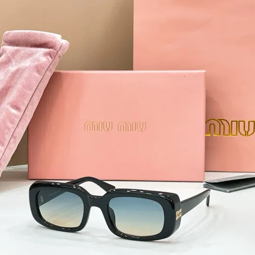 Cheap MIU MIU AAA Quality Sunglasses #1423326, $$60.00 USD On MIU MIU AAA Sunglasses