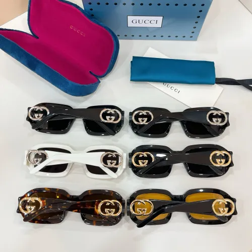 Replica Gucci AAA Quality Sunglasses #1423341 $60.00 USD for Wholesale
