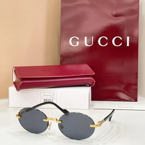 Cheap Gucci AAA Quality Sunglasses #1423351, $$60.00 USD On Gucci AAA Quality Sunglasses