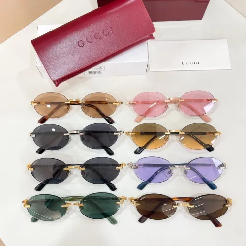 Replica Gucci AAA Quality Sunglasses #1423351 $60.00 USD for Wholesale