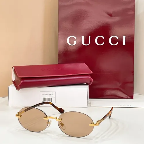 Cheap Gucci AAA Quality Sunglasses #1423353, $$60.00 USD On Gucci AAA Quality Sunglasses