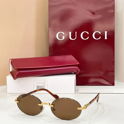Cheap Gucci AAA Quality Sunglasses #1423354, $$60.00 USD On Gucci AAA Quality Sunglasses