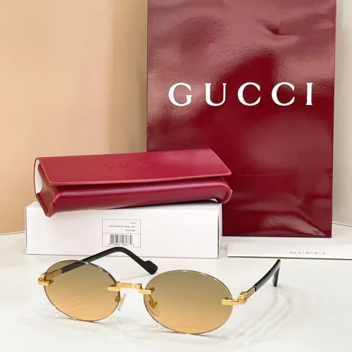 Cheap Gucci AAA Quality Sunglasses #1423355, $$60.00 USD On Gucci AAA Quality Sunglasses