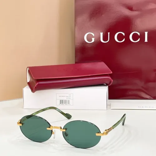 Cheap Gucci AAA Quality Sunglasses #1423358, $$60.00 USD On Gucci AAA Quality Sunglasses