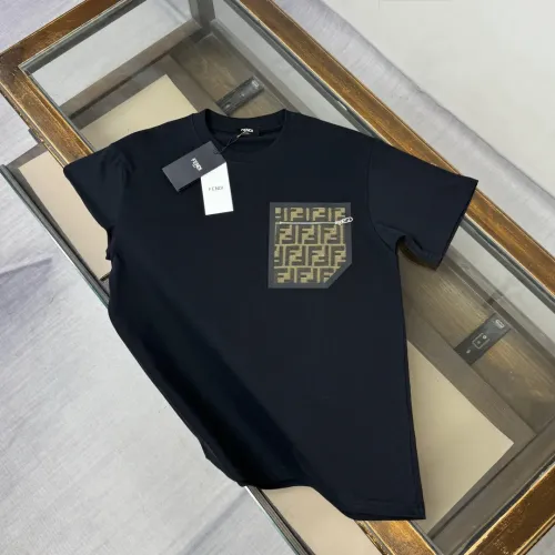 Cheap Fendi T-Shirts Short Sleeved For Unisex #1423458, $$32.00 USD On Fendi T-Shirts