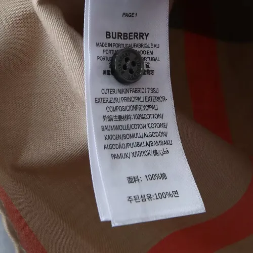 Replica Burberry Shirts Long Sleeved For Men #1423658 $38.00 USD for Wholesale