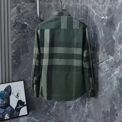 Replica Burberry Shirts Long Sleeved For Men #1423660 $38.00 USD for Wholesale