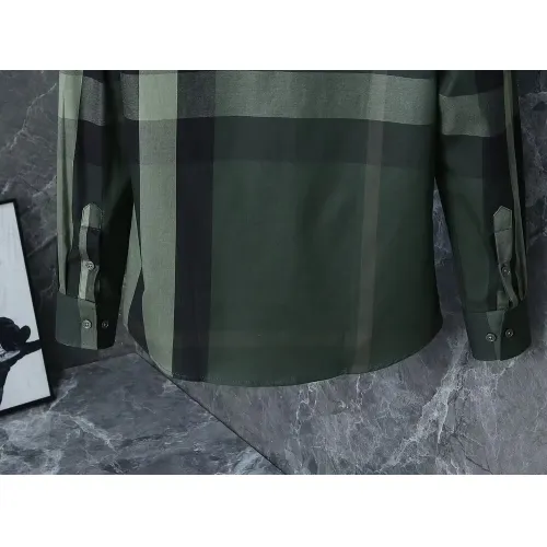 Replica Burberry Shirts Long Sleeved For Men #1423660 $38.00 USD for Wholesale