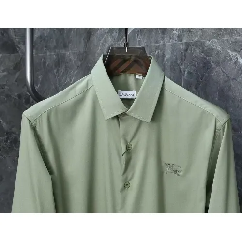Replica Burberry Shirts Long Sleeved For Men #1423667 $40.00 USD for Wholesale