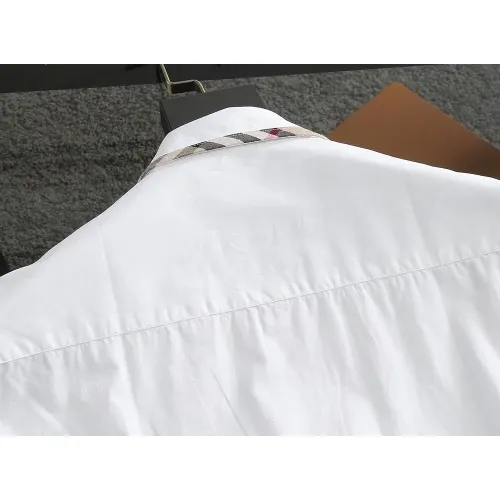 Replica Burberry Shirts Short Sleeved For Men #1423736 $38.00 USD for Wholesale