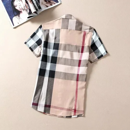 Replica Burberry Shirts Short Sleeved For Women #1423746 $36.00 USD for Wholesale