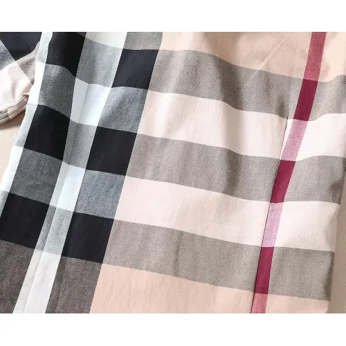 Replica Burberry Shirts Short Sleeved For Women #1423746 $36.00 USD for Wholesale