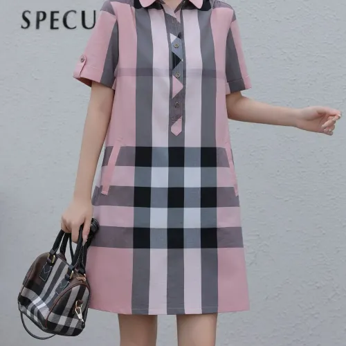 Cheap Burberry Dresses Short Sleeved For Women #1423751, $$76.00 USD On Burberry Dresses