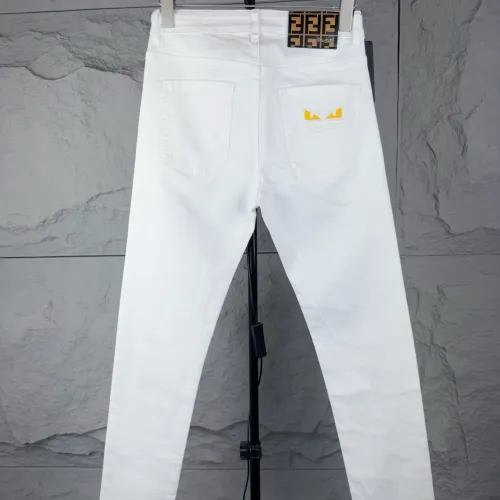 Replica Fendi Jeans For Men #1423885 $48.00 USD for Wholesale