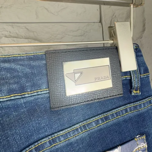 Replica Prada Jeans For Men #1423892 $48.00 USD for Wholesale