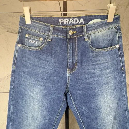 Replica Prada Jeans For Men #1423892 $48.00 USD for Wholesale