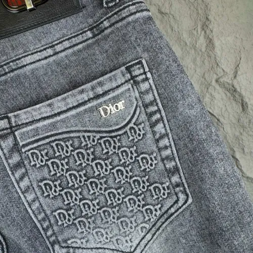 Replica Christian Dior Jeans For Men #1423895 $52.00 USD for Wholesale