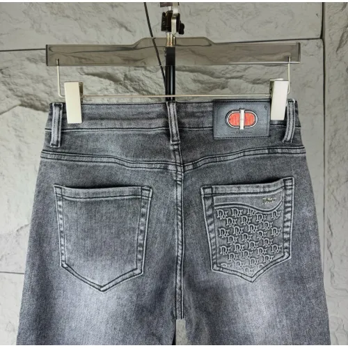Replica Christian Dior Jeans For Men #1423895 $52.00 USD for Wholesale
