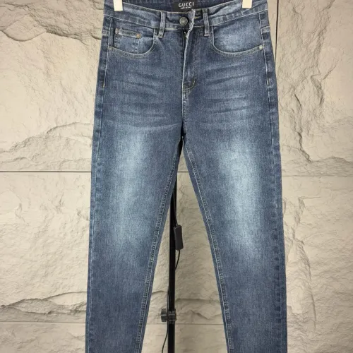 Replica Gucci Jeans For Men #1423913 $45.00 USD for Wholesale