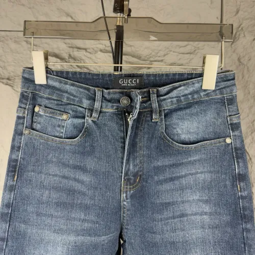 Replica Gucci Jeans For Men #1423913 $45.00 USD for Wholesale